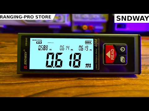 Video: Laserafstandsmeter SNDWAY: Handleiding Voor Afstandsmeters Modellen SW-M40 En SW-T4S. Hoe Gebruik Je 40m Chinese Elektronische Roulettes?