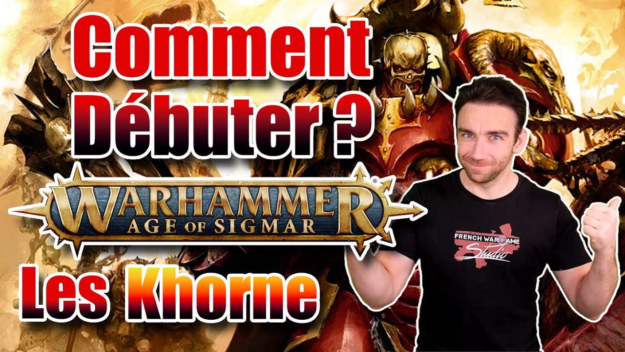 Comment debuter a Warhammer Age of Sigmar (FR)