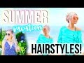 Cute No Heat Hairstyles for Summer Vacation! | Aspyn Ovard