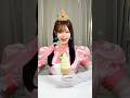 PRINCESS EATS CARDBOARD ICE CREAM #asmr #princess
