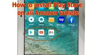 How to install Play Store on all Amazon tablets screenshot 5