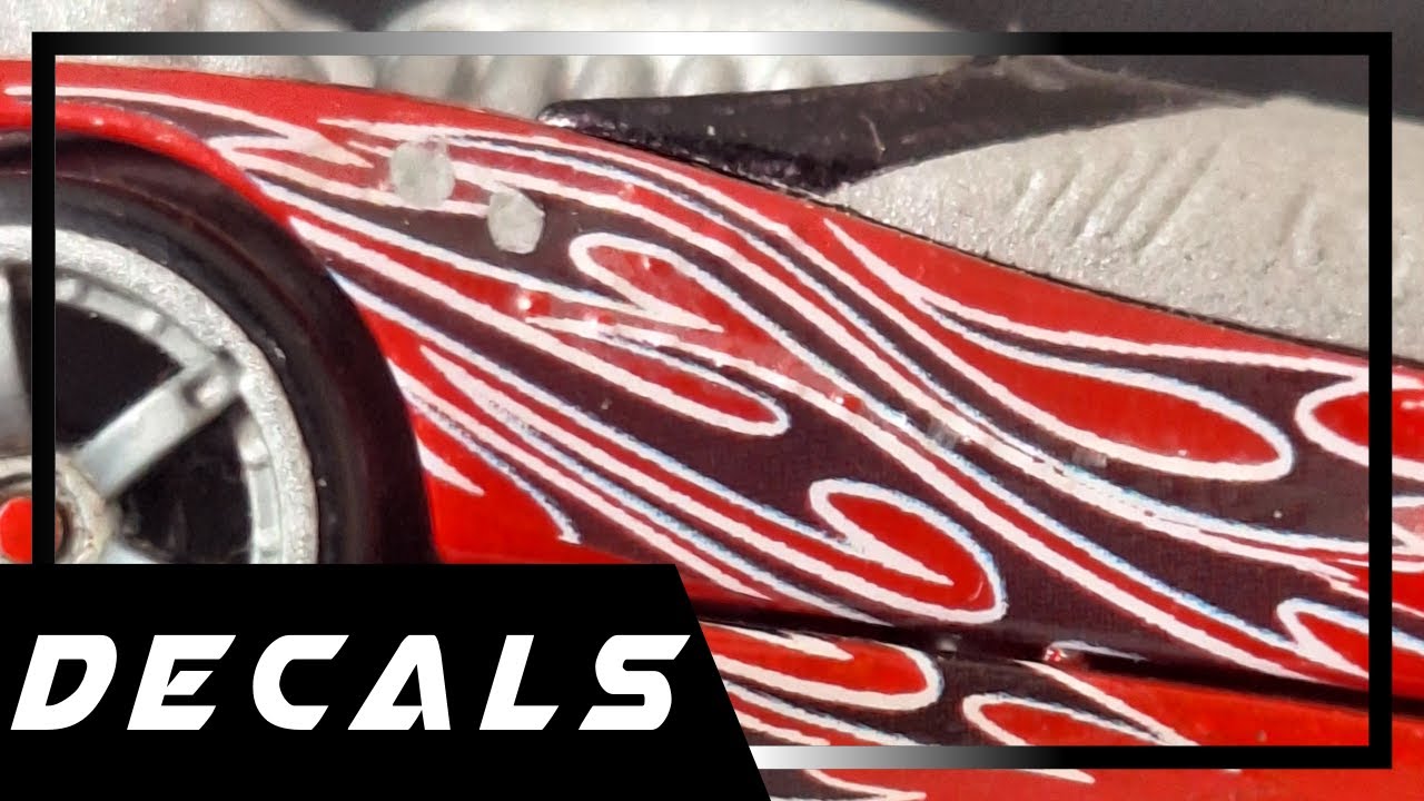 ¿Cómo preparar tus Decals? / Hot Wheels Custom / English subtitles