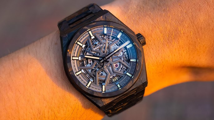 FS BNIB 2023 Zenith Defy Skyline CERAMIC SKELETON Black Dial