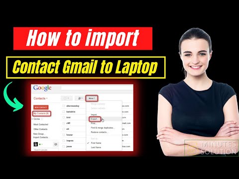 Video: Hoe krijg ik mijn contacten van Gmail naar mijn laptop?