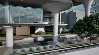 G+8 Dubai Islands multistory building, modern architecture, cinematic animation Twinmotion-Epicgames screenshot 3
