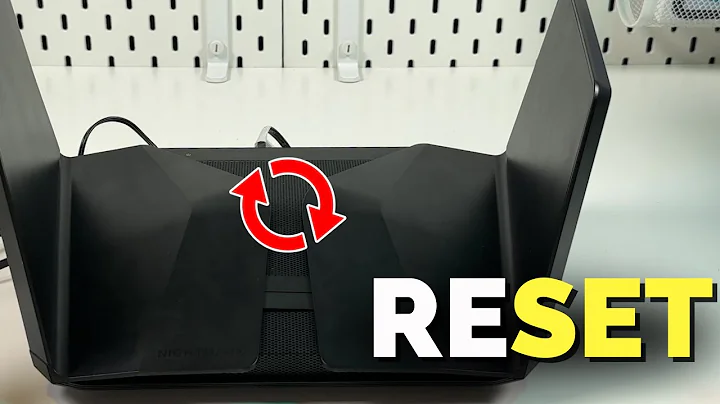 How to Reset Netgear Nighthawk AX12