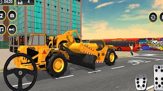 Indian Road Builder Simulator | JCB, Roller & Truck Gameplay in 3D screenshot 1