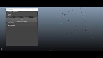Swarm simulation - Python