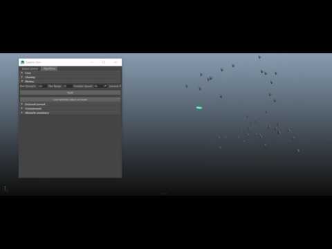 Swarm simulation - Python