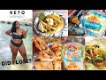 EATING LOW CARB TORTILLAS EVERYDAY FOR A WEEK! DID I LOSE? KETO RECIPES + OMAD