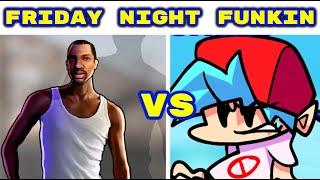 Friday Night Funkin VS CJ From GTA San Andreas MOD (FNF)