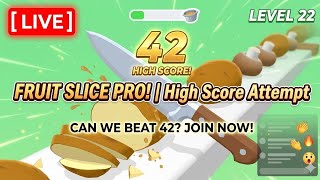 🔴 LIVE: Fruit Slice Master! High Score Challenge 🔥|| #FruitSliceLive, #LiveGaming, aur #MobileGames
