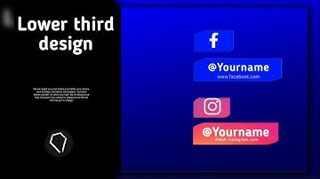 Make this minimal style lower third on android||Kine Master tutorial||