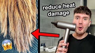 HOW TO REDUCE HEAT DAMAGE || TIPS FOR BLOWDRYING YOUR HAIR! (with the TYMO Hairdryer)