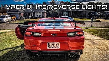 UPGRADING THE REVERSE LIGHTS ON A 2021 CAMARO!!! 2019-2023 CAMARO BULB UPGRADE