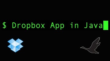 Dropbox App example in Java