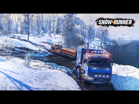 Видео: SnowRunner. Аляска #10