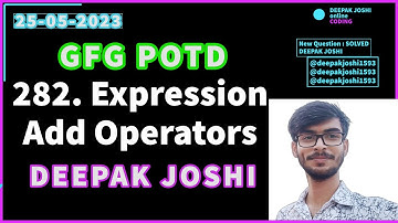 Expression Add Operators | 282. Expression Add Operators | GFG POTD | LEETCODE | CPP | C++