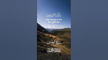 ماتيسر من سورة الجن بصوتٍ رقيقٍ عذب ♥️🌿