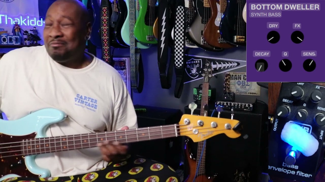 MXR Bass Envelope Filter: Funk pedal short - YouTube
