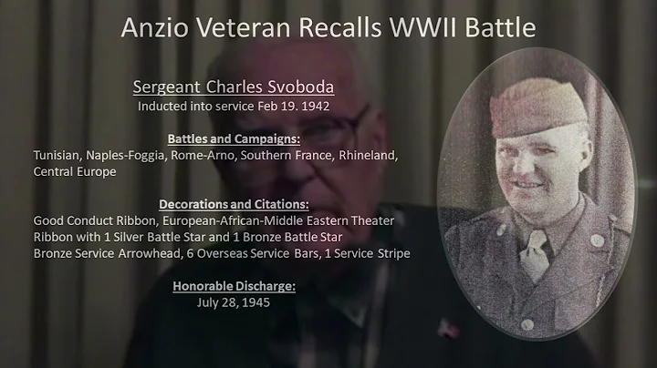 Anzio Veteran Recalls WWII Battle