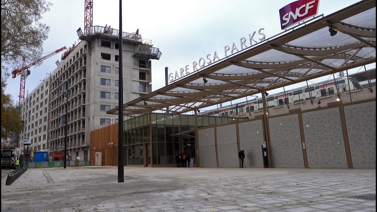 RER E - Rosa Parks - Premier jour