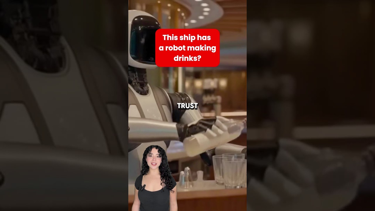 Would You Trust a ROBOT to Mix Your Cocktail on a Cruise Ship? 🤖🍸🚢