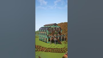 🌱Steampunk Greenhouse Design in Minecraft⚙️  #Shorts