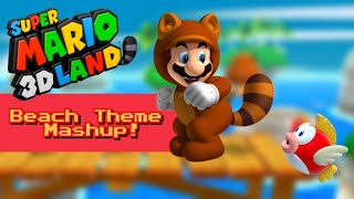 Super Mario 3D Land: Beach / Underwater Theme ULTIMATE MASHUP (7 songs!) Resimi