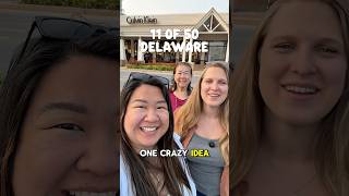 Famous State 11 - Delaware for some tax free shopping! 🛍️ #50states1year #50stateschallenge #visitall50 Wealth