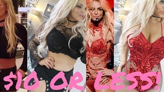 Dress Like Britney Spears For Cheap Try-On Haul Lookbook