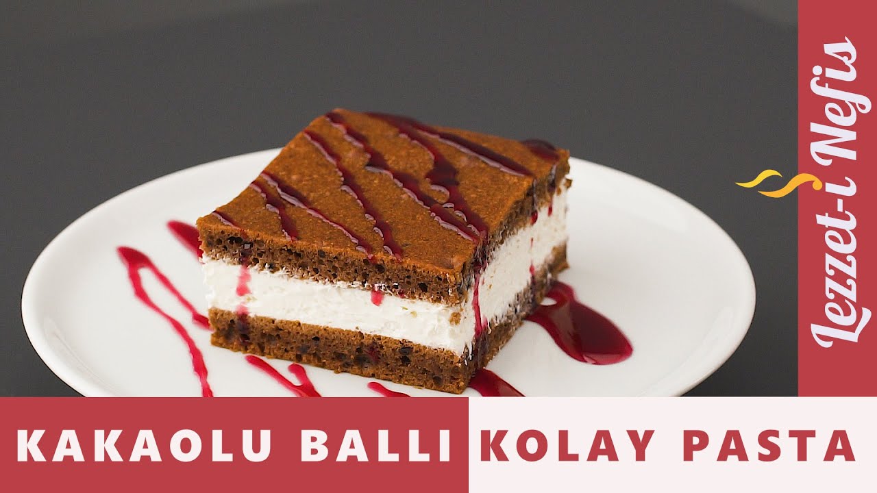 Kakaolu Ballı Kolay Pasta Tarifi YouTube