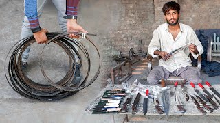 Top 10 Fantastic Super Sharp Hunting Knife Forging and Manufacturing Process Videos