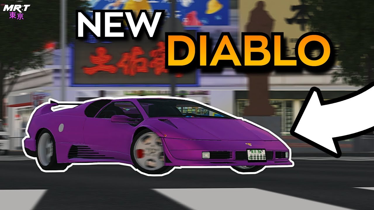 NEW Lamborghini DIABLO & E31 Remodel in Midnight Racing: Tokyo
