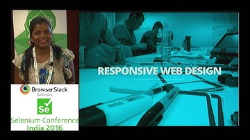 Automating the Responsive Web Design Testing by Pranathi at SeConf16 India-Trailer