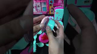 Satisfying With Unboxing Redpink Kitchen Play Set Toys #shorts