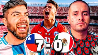 MEXICANO REACCIONA A LA PEOR DERROTA DE SU VIDA. 7-0 VS CHILE. ¿NACIÓ UNA NUEVA RIVALIDAD?