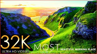 The Most Beautiful Morning Place In 32k Video Ultra HD 240fps | Relaxing Music Lens - Bobby Richards