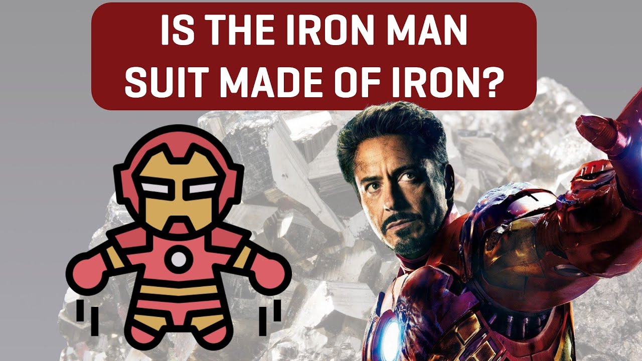 Is the Iron Man suit made of iron? - YouTube