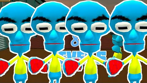 HELLO SQUIDWARD - SQUID NEIGHBOR SPONGE ESCAPE | LEVEL 5-7 | ANDROID FLICKS