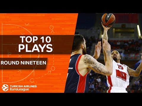 Top 10 Plays  - Turkish Airlines EuroLeague Regular Season Round 19