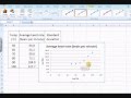 Graphing in Excel - 1 XY scatter graph.wmv