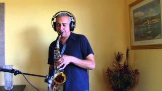 Video thumbnail of "Ain't Misbehavin alto saxophone"