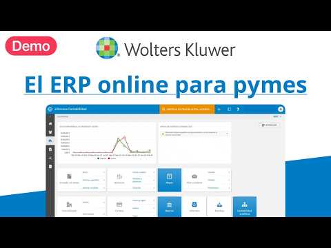 a3innuva ERP de Wolters Kluwer: Demo completa del ERP en la nube para pymes