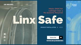 Single Wall Safe Round Ductwork Installation Video | Linx Industries
