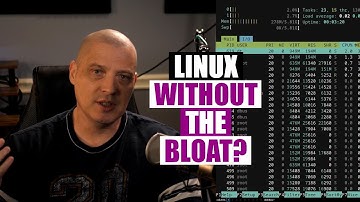 Making Linux Lightweight, Minimal and Fast