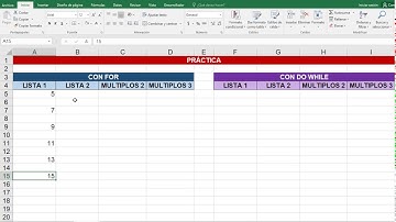 VBA   Ciclo For to Step   Next (1ra parte)