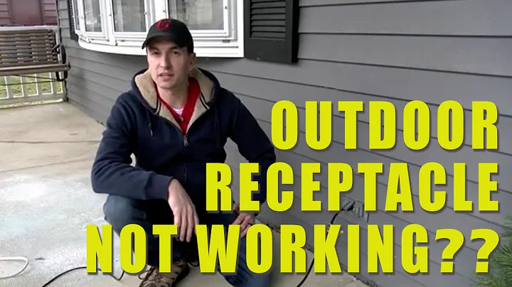 Why Your Outdoor Outlet Isn't Working (Christmas Light Fix)