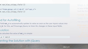 Autofill Form Values Based on Other Fields in Django with jQuery
