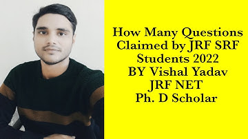 #answerkey2022#jrf#srf#howmanyquestions claimed by students#extension#bhu#uphesc#upcatet#education#